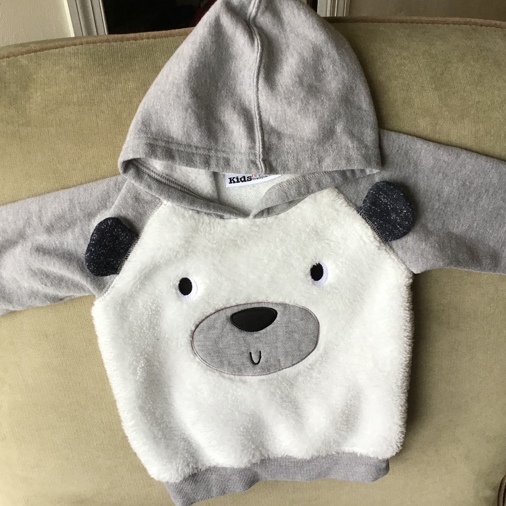 Puppy Dog Hoodie Fleece Pullover size 24 mths